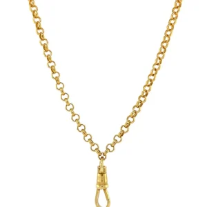 Online Gouden jasseron collier 14 krt Lengtecolliers | Gouden Kettingen