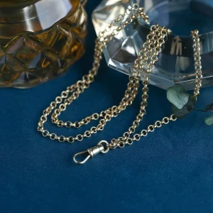 Online Gouden jasseron collier 14 krt Lengtecolliers | Gouden Kettingen