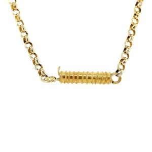Hot Gouden jasseron collier 14 krt Gouden Kettingen