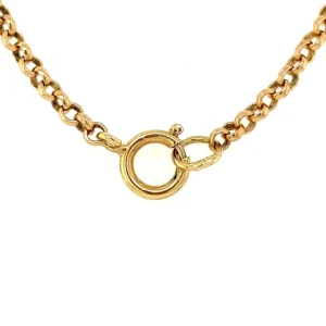 Best Gouden jasseron collier 14 krt Gouden Kettingen