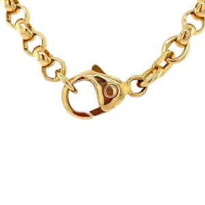 Hot Gouden jasseron collier 14 krt Gouden Kettingen