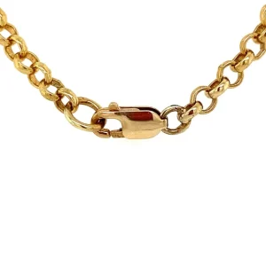 Online Gouden jasseron collier 14 krt Lengtecolliers | Gouden Kettingen