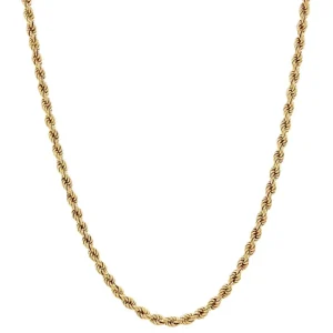 Best Gouden koord collier 14 krt Lengtecolliers