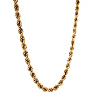 Discount Gouden koord collier 14 krt Gouden Kettingen