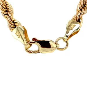 Discount Gouden koord collier 14 krt Gouden Kettingen