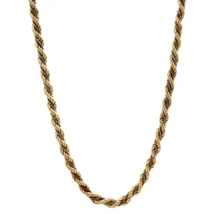 Hot Gouden koord met venetiaan collier 14 krt Gouden Kettingen