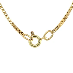 Fashion Gouden lengtecollier venetiaan 50 cm 14 krt Gouden Kettingen | Lengtecolliers