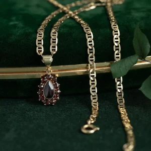Sale Gouden marine collier 14 krt Gouden Kettingen