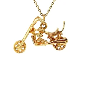Discount Gouden motor hanger 14 krt Gouden Hangers