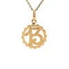 Hot Gouden nummer dertien hanger 18 krt Gouden Hangers