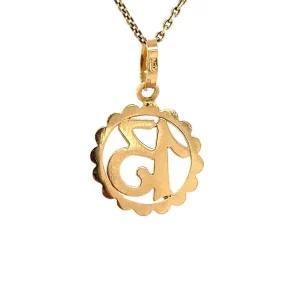 Hot Gouden nummer dertien hanger 18 krt Gouden Hangers