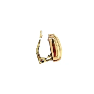 Online Gouden oorclips met robijn 14 krt Oorbellen Met Edelsteen