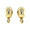 New Gouden oorringen met diamant 14 krt Oorbellen Met Edelsteen