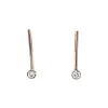 Clearance Gouden oorstekers met diamant 14 krt/900 Oorstekers | Oorbellen Met Edelsteen