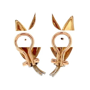 Sale Gouden oorstekers met diamant 18 krt Oorstekers | Oorbellen Met Edelsteen