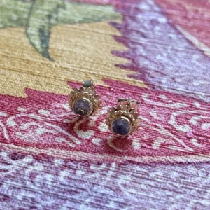 Best Gouden oorstekers met spinel 14 krt Oorstekers | Oorbellen Met Edelsteen