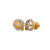 Discount Gouden oorstekers met zirkonia 22 krt Oorstekers | Oorbellen Met Edelsteen
