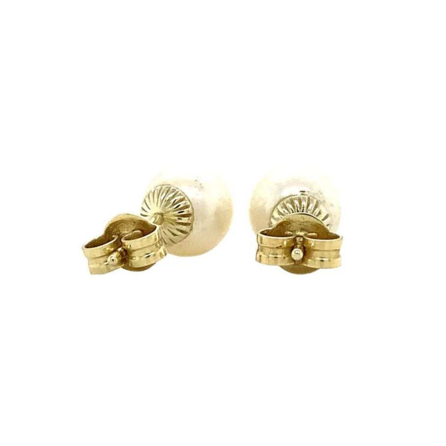 gouden_oorstekers_parel___4.webp Outlet Gouden oorstekers parel 14 krt Oorstekers | Oorbellen Met Edelsteen
