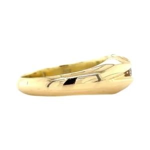 Discount Gouden pinkring met diamant 14 krt Diamanten Ringen