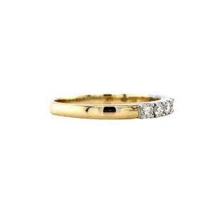 Fashion Gouden rijring met diamant 14 krt Diamanten Ringen