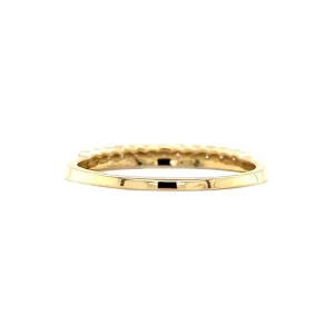 Outlet Gouden rijring met diamant 18 krt Diamanten Ringen