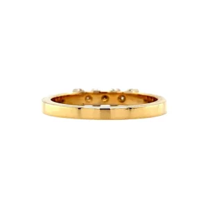 Discount Gouden rijring met diamant 18 krt Diamanten Ringen