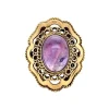 Clearance Gouden ring met amethist 14 krt Ringen Met Edelsteen