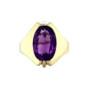 Outlet Gouden ring met amethist 14 krt Ringen Met Edelsteen