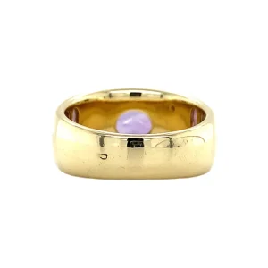 Fashion Gouden ring met amethist 14 krt Ringen Met Edelsteen