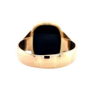 Clearance Gouden ring met blauwe laagsteen 14 krt Ringen Met Edelsteen