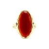 Clearance Gouden ring met carneool 14 krt Ringen Met Edelsteen