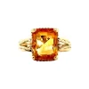 New Gouden ring met citrien 14 krt Ringen Met Edelsteen