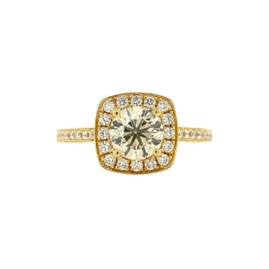 Fashion Gouden ring met diamant 18 krt Entourage Ring | Diamanten Ringen