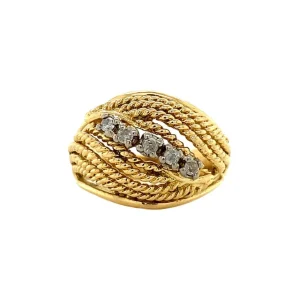 New Gouden ring met diamant 18 krt Diamanten Ringen