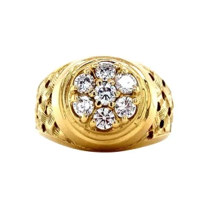Hot Gouden ring met diamant 14 krt Diamanten Ringen