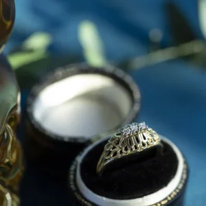New Gouden ring met diamant 14 krt Diamanten Ringen