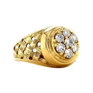 Hot Gouden ring met diamant 14 krt Diamanten Ringen