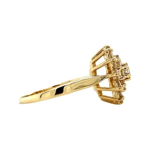 Hot Gouden ring met diamant 18 krt Diamanten Ringen