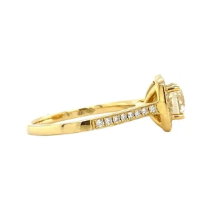 Fashion Gouden ring met diamant 18 krt Entourage Ring | Diamanten Ringen