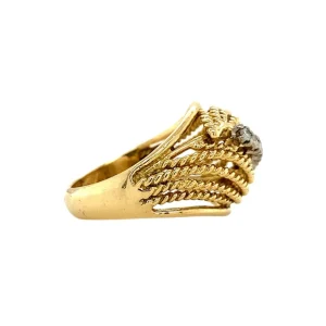 New Gouden ring met diamant 18 krt Diamanten Ringen