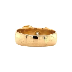 Sale Gouden ring met diamant 18 krt Diamanten Ringen