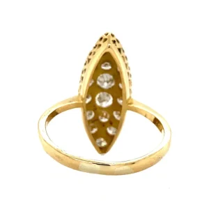 Outlet Gouden ring met diamant 18 krt Diamanten Ringen