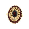Best Gouden ring met granaat 18 krt Entourage Ring | Ringen Met Edelsteen
