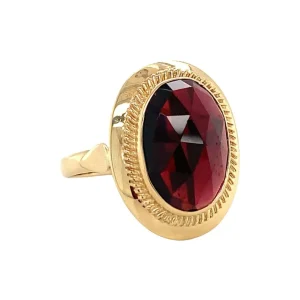 Fashion Gouden ring met granaat 14 krt Ringen Met Edelsteen