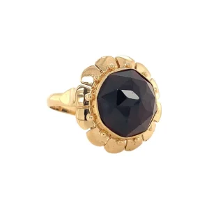 Fashion Gouden ring met granaat 14 krt Ringen Met Edelsteen