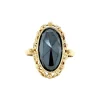 Discount Gouden ring met hematiet 14 krt Ringen Met Edelsteen