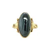 Outlet Gouden ring met hematiet 14 krt Ringen Met Edelsteen