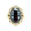 Hot Gouden ring met hematiet 14 krt Ringen Met Edelsteen