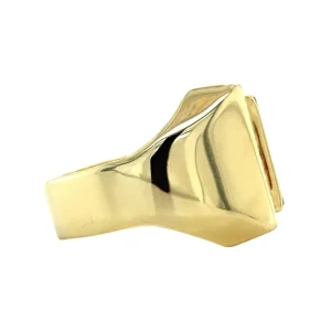 Clearance Gouden ring met onyx 14 krt Ringen Met Edelsteen
