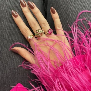 Sale Gouden ring met parel 14 krt Ringen Met Edelsteen